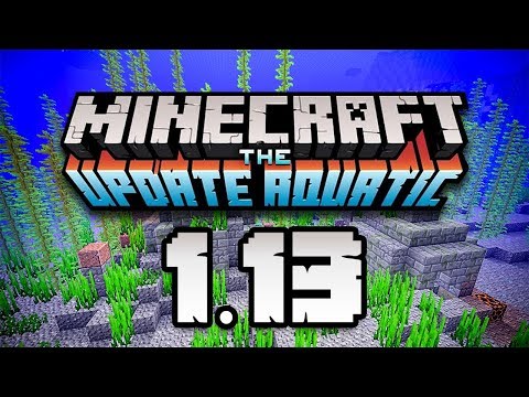 Interesting Changes In The Minecraft 1.13 Update Aquatic