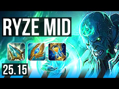 RYZE vs AHRI (MID) | KR Challenger | 25.15