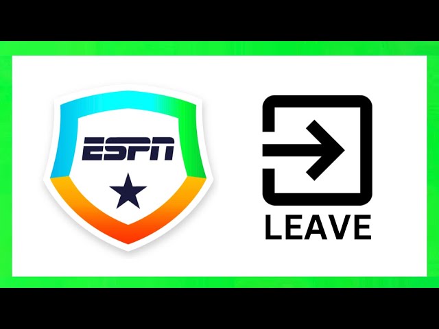 How to Leave ESPN Fantasy League on App?