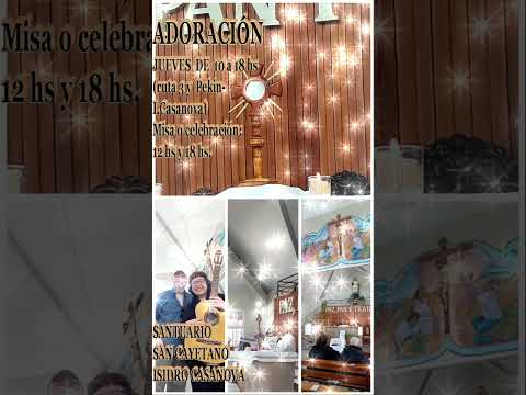 GLORIA! DE MARTIN VALVERDE #adoracióneucarística  #santamisacatólica @tiquiysergio.33 SAN CAYETANO