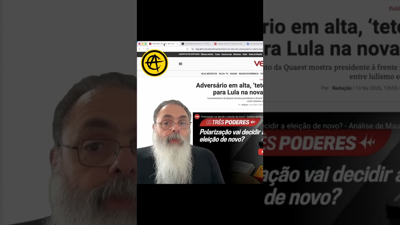 LULA bateu no TETO e o TETO de LULA ESTÁ ENCOLHENDO a cada ELEIÇÃO: POVO CANSOU do PINGUÇO CORRUPTO