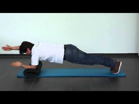 Übung der Woche Ausgabe 26 - Kräftigung gerade Bauch- und Schultermuskulatur, Rumpfstabilisation