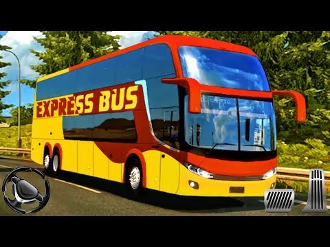 Hill Bus Driving Simulator 2019 - Offroad Bus Racing Game | Android Gameplay