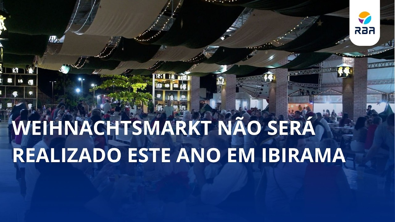 Ibirama cancela mercado de Natal após temporal que atingiu o município