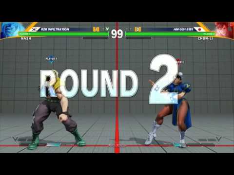 SFV - Infiltration [Nash] x GO1-3151 [Chun-li] - CEO 2016