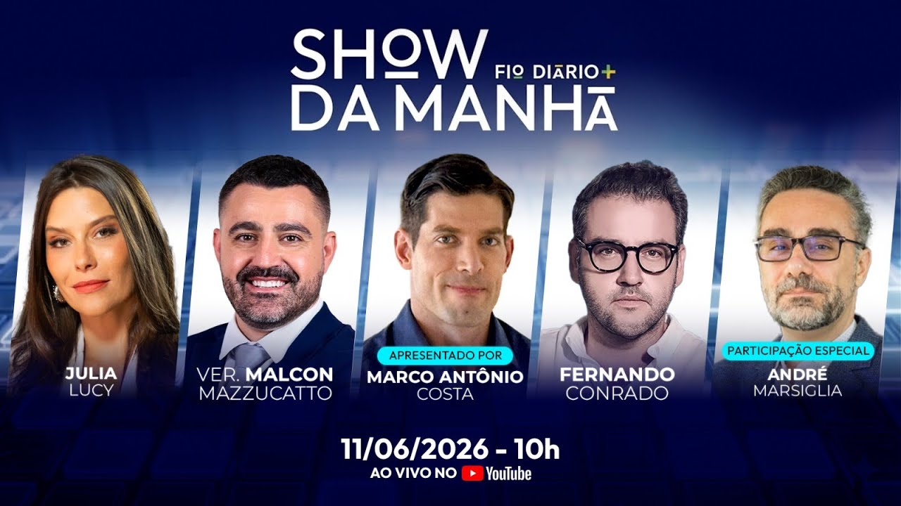SHOW DA MANHÃ - VITÓRIA: DIREITA ABRE CAMINHO PARA REDUZIR MAIORIDADE PENAL - 11/06/2026