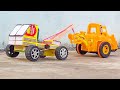 Mini Rescue Trolley Make With Matchbox Motor Truck Rescued JCB Doodle MatchCraft