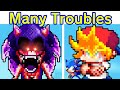 Friday Night Funkin' VS Sonic.EXE - Way Too Many Troubles | Final Triple Trouble (FNF Mod/Sonic)