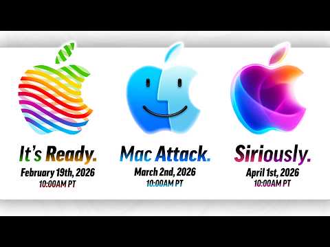 Next 3 Apple Events LEAKED - 10 NEW Products!