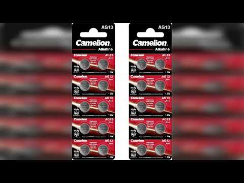 Rezension: Camelion Alkaline Knopfzelle (AG13/LR44/357, 20-er Blister)