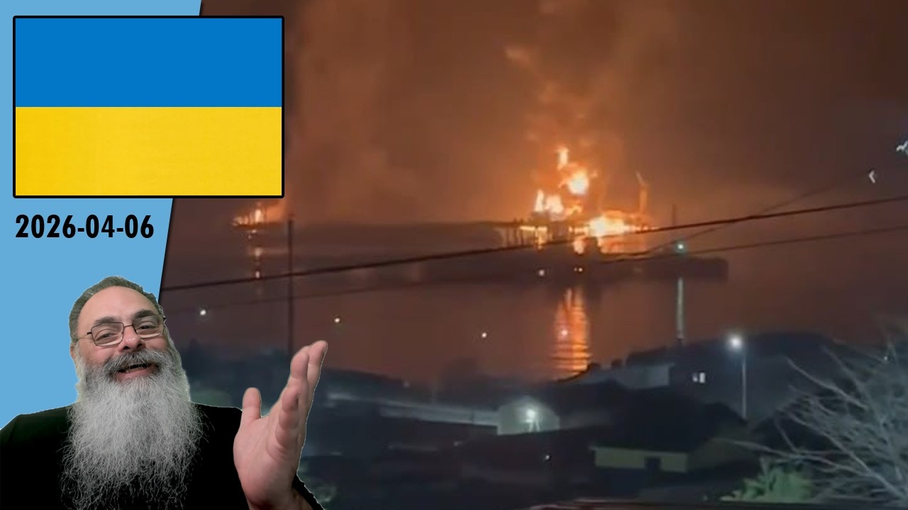 #Ucrânia 2026-04-06: APÓS atacar PORTOS no BÁLTICO, UCRÂNIA detona NOVOROSSIYSK, porto no MAR NEGRO