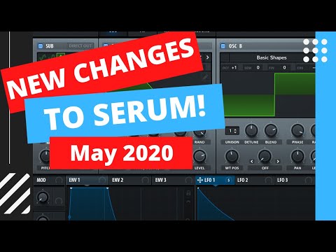 Brand NEW Serum Update! (LFO Curve Modulation and More)