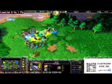 [워크3] GGL#3 최종결승전 LawLiet vs Fly 1경기