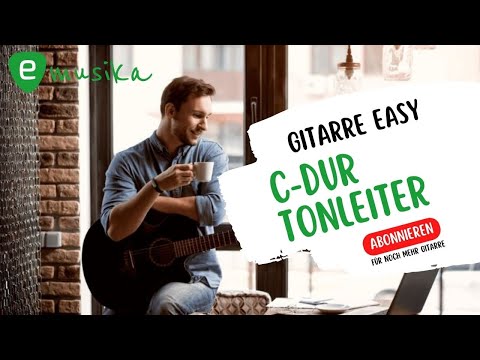 Kinderleicht Gitarre lernen: Die C-Dur Tonleiter – Übung für Anfänger