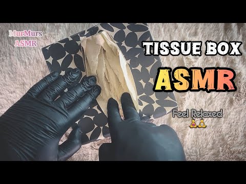 Slow & Aggressive Tissue Box Touching ASMR
