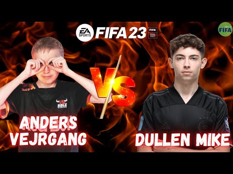 ANDERS VEJRGANG VS DULLEN MIKE - FIFA 23 / FINAL MOAUBA CUP / FUT 23 / PRÓ VS PRÓ