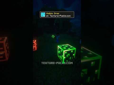 🥇 Minecraft Texture Pack Visible Ores vs Vanilla