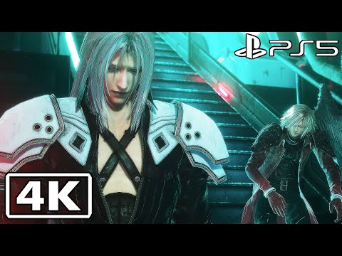 Genesis tells Sephiroth the Truth about Jenova - Crisis Core Final Fantasy 7 Reunion (4K)