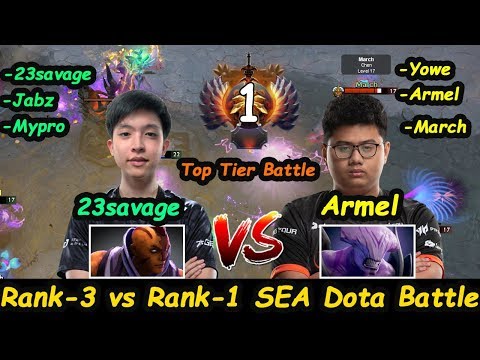 Fnatic 23savage [Anti Mage] Carry Battle vs TNC Armel [Faceless Void] Top1 MMR Dota 2 Gameplay
