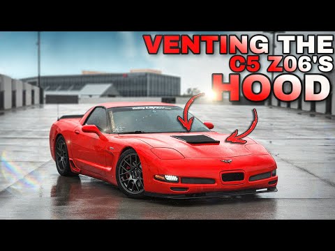 Doing What GM Should Have Done On The C5 CORVETTE // Trackspec GT1 Hood Vent Install