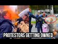 Best Of Lib Protestors Antifa Getting OWNED 1