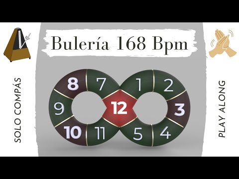 Buleria168 Bpm - Solo compás (flamenco metronome)