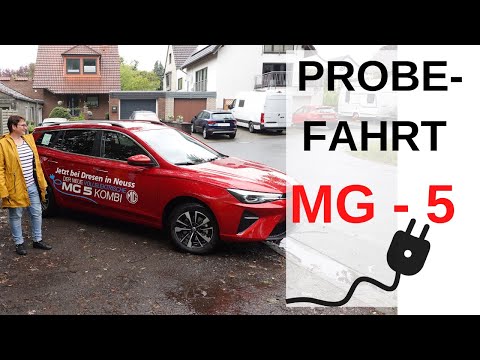Probefahrt MG 5 2022 - das erste Kombi-Elektroauto MG5
