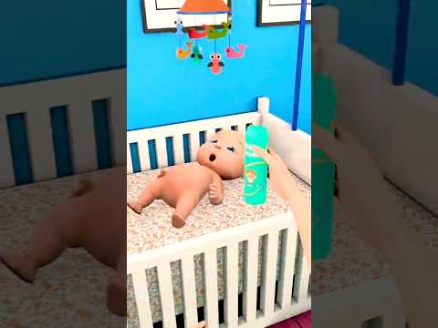 THIS BABY IS SO NAUGHTY! #shorts #games #animation