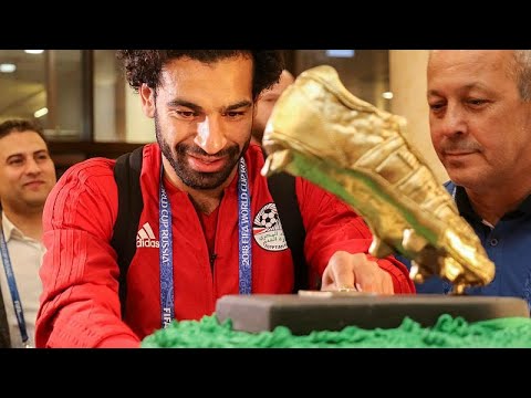 Chechen football fans give Salah 100kg birthday cake