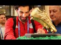 Chechen Football Fans Give Salah 100kg Birthday Cake