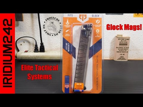 Pew Pew Reviewz - Glock Magazine Comparison and Review (Glock vs Elite Tactical Systems vs Magpul)