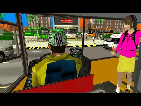 City School Bus Driving Game  2020 Android 3D Game New Advance And Very Interesting Gameplay
