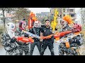 LTT Films Silver Flash Black Man Nerf Guns Fight Criminal Group Tiger Mask Over War