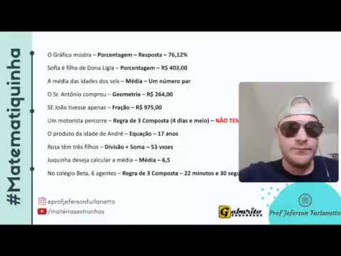 URGENTE!!! Gabarito Extraoficial!!! #MagoDaMatematiquinha 😱😱😱😱😱😱😱😱