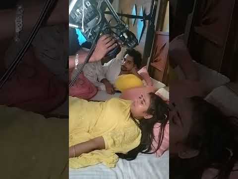 MAN SUNDAR SERIAL ME AAYA BHOOT 😱#mansundarserial #behindthescenes #shooting #bts #tranding #viral