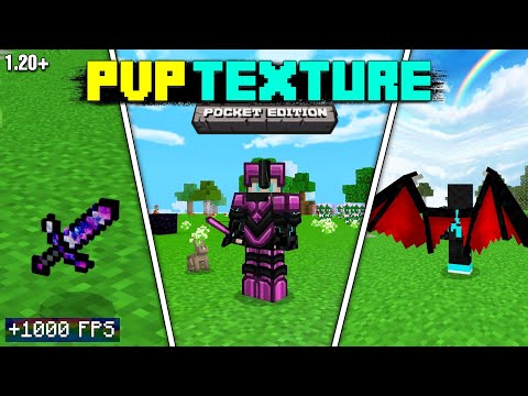 TOP 5 Best PvP Texture Pack For Minecraft PE 1.20 || PvP Texture For Mcpe 1.20 || Annie X Gamer ||