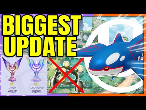 RANKED CHANGED + NEW MAP BOSS + EXPERIENCE GAIN REWORKED | Pokemon Unite