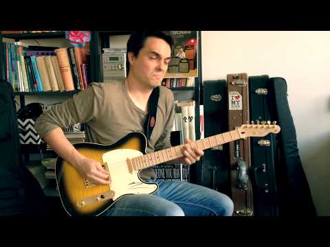 Aivn's Naked Trio – Somniac – guitar solo (Richie Kotzen Telecaster)