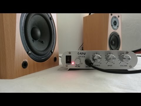 Lepy LP-838 - Unboxing and Test (from ebay)