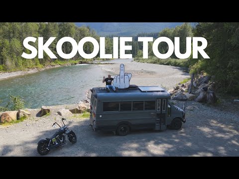 SKOOLIE TOUR - SHORT BUS CONVERSION