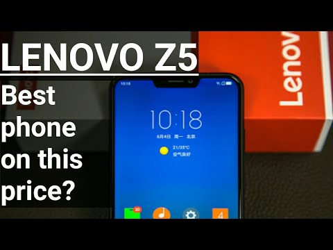 Lenovo Z5 Hands on & First impression