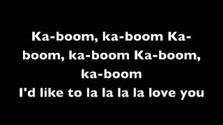 Ka-Boom Ka-Boom-paroles-Marilyn Manson