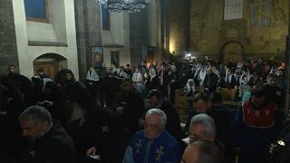 Օշականի Սուրբ Մեսրոպ Մաշտոց եկեղեցում Արագածոտնի թեմի հոգեւորականները մասնակցել են ժամերգության