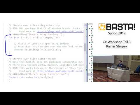 BASTA! Spring 2019 - C# Workshop (Teil 3/4)