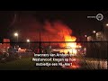 VIDEO | Grote brand op Industriepark Kleefse Waard