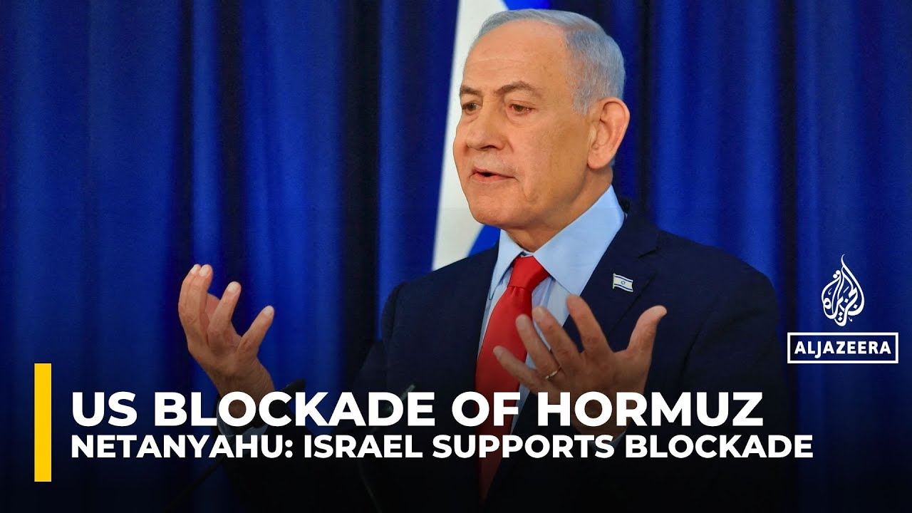 Benjamin Netanyahu says Israel supports Trump’s naval blockade on Iran
