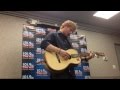 Ed Sheeran's private performance before Chicago show 9-16-14!
