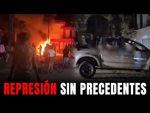 🚨 Represión: Cuba vive noches sin precedentes #Cuba #Represión
