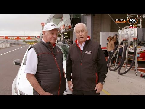 DICK JOHNSON TAKES ROGER PENSKE AROUND BATHURST