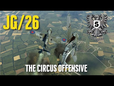 JG/26 1942 | The Circus Offensive | Fw190A3 vs Spitfire MkVB